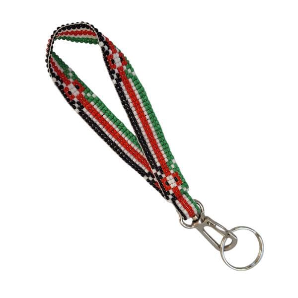 Keychain and Tether Tab - Kenya Flag