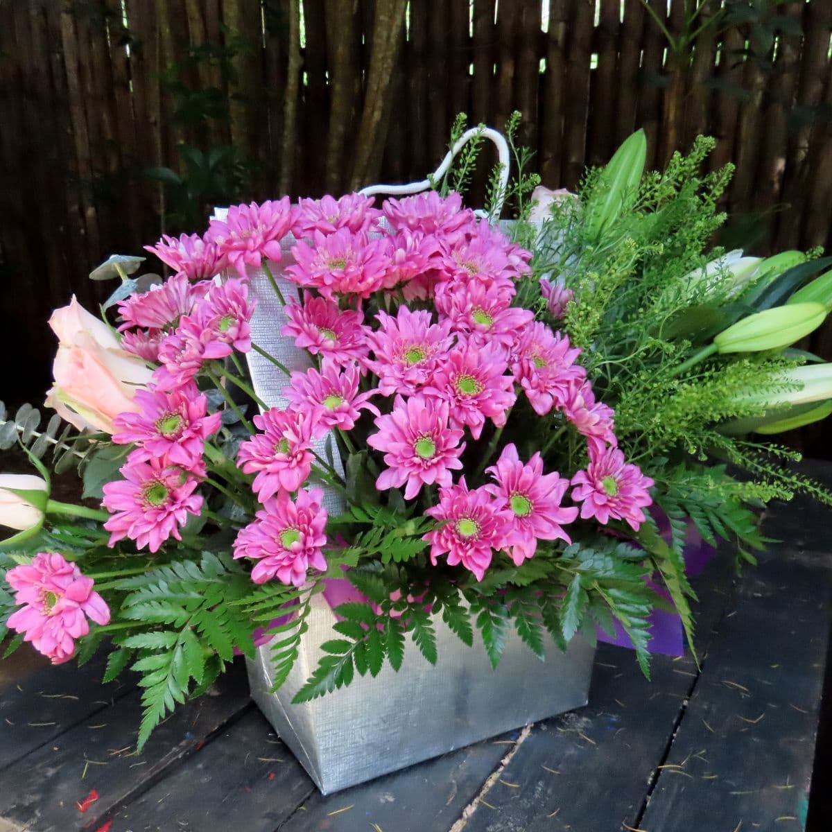 Blush Lilies Bouquet
