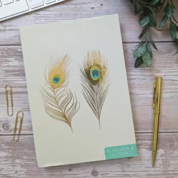 A5 Planner - Peacock Feathers/ RFS14345