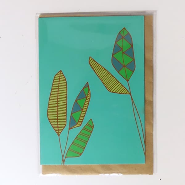 Greeting Card - Palms